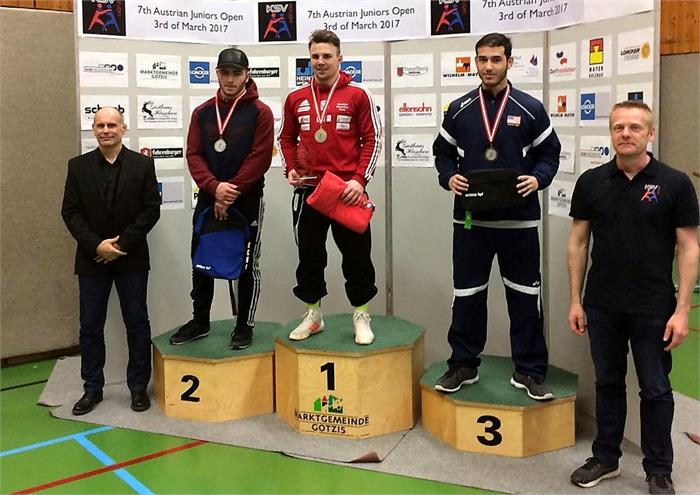 Gold & Bronze<br>beim Int. Junioren Weltcupturnier in Götzis