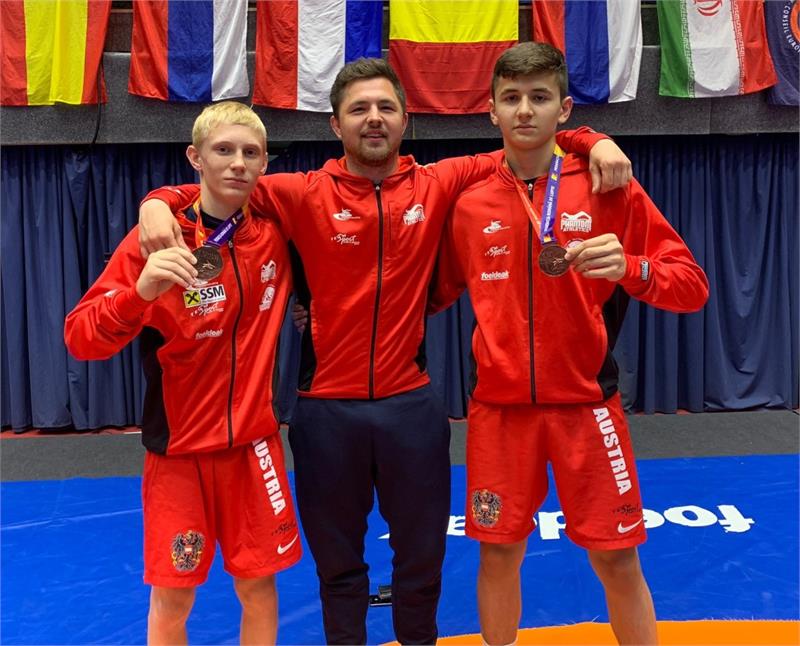 Cikel und Inshapiev erkämpfen die Bronzemedaille beim U-17 Grand Prix