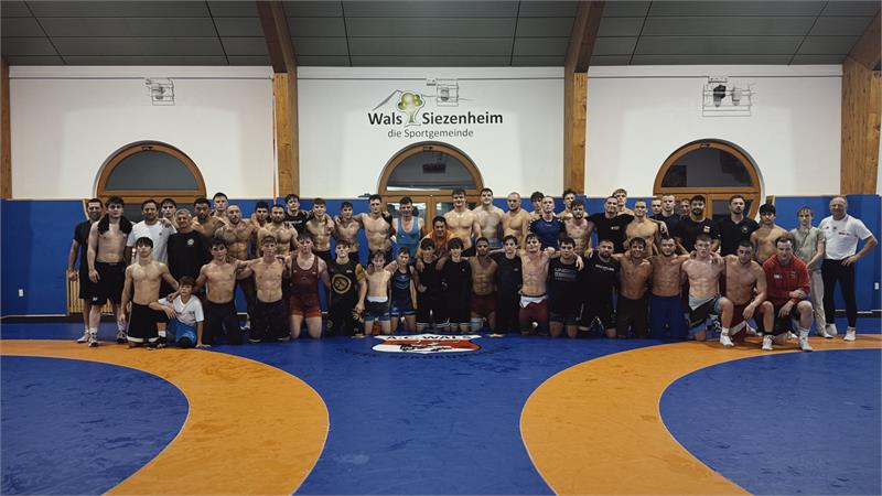Gemeinsames Trainingslager mit der RKG Reilingen-Hockenheim
