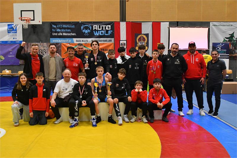 Der A.C. Wals erkämpft 4 Titel bei den Österr. U17-Meisterschaften