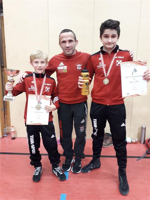 Kristian Cikel Österr. Schüler - Meister und technisch bester Ringer
