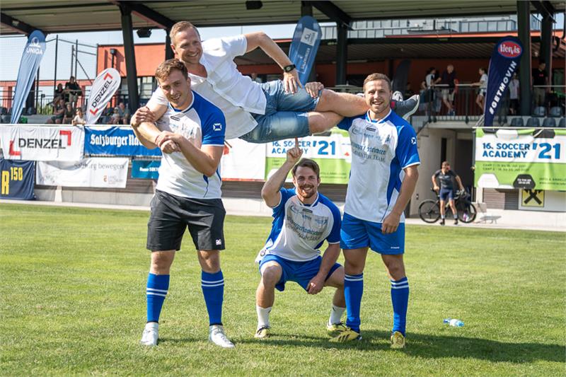 A.C. Wals beim Promispiel 2021 des UFC Hallein und der Soccer Academy vertreten