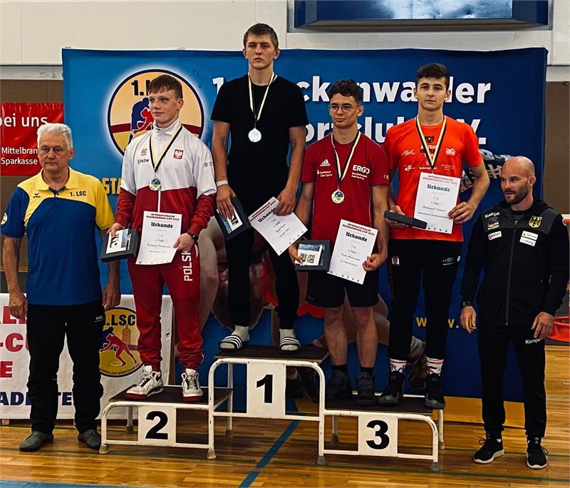 Mukhammad Inshapiev erkämpft den 3. Platz beim Int. Brandenburg-Cup in Luckenwalde