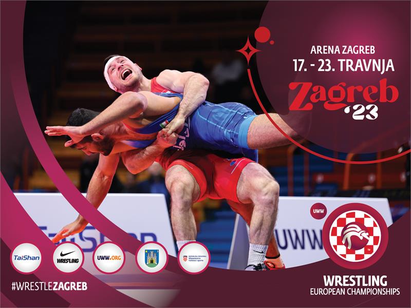 Ringer-Europameisterschaft in Zagreb/Kroatien
