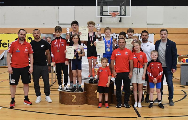 Der A.C. Wals holt neun Titel bei den Österr. U14-Meisterschaften in Innsbruck