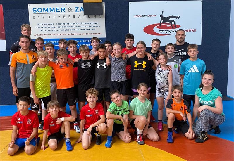 ASVÖ Nachwuchs Trainingslager in Steinbrunn