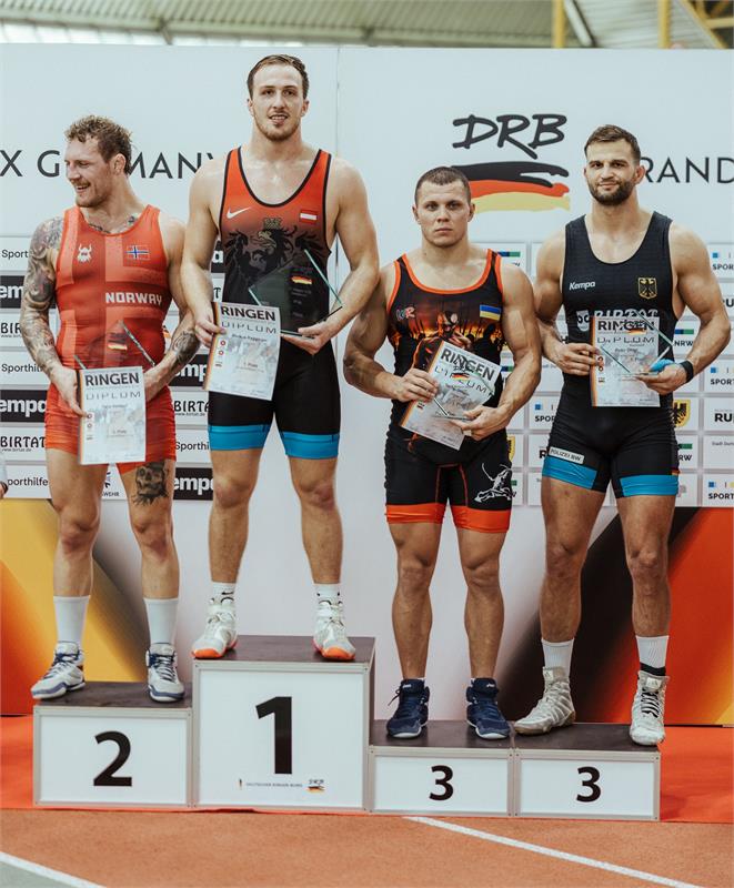 Markus Ragginger gewinnt das Weltcupturnier den Großen Preis von Deutschland in Dortmund