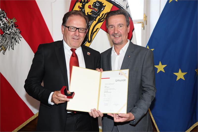 Verleihung des Sport-Ehrenzeichens des Landes Salzburg